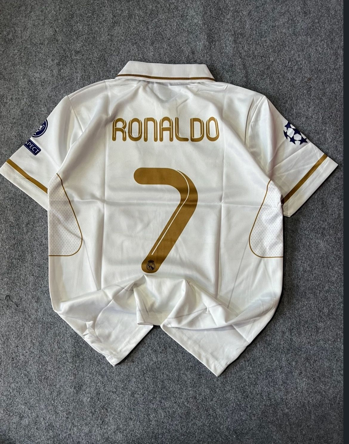 REAL MADRID RONALDO BWIN EMBRIODERY