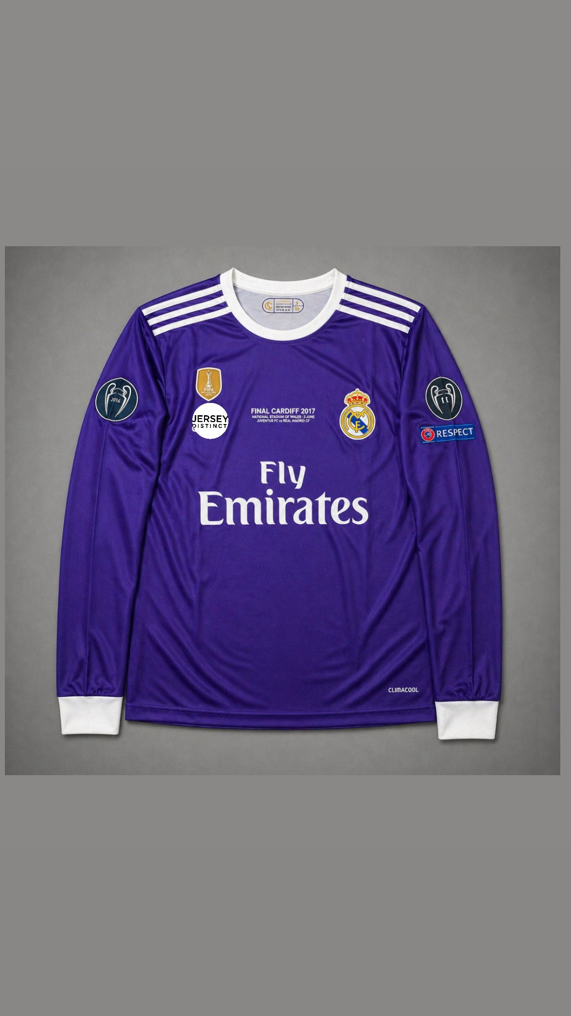 RONALDO FULL SLEEVE PURPLE EMBRIODERY