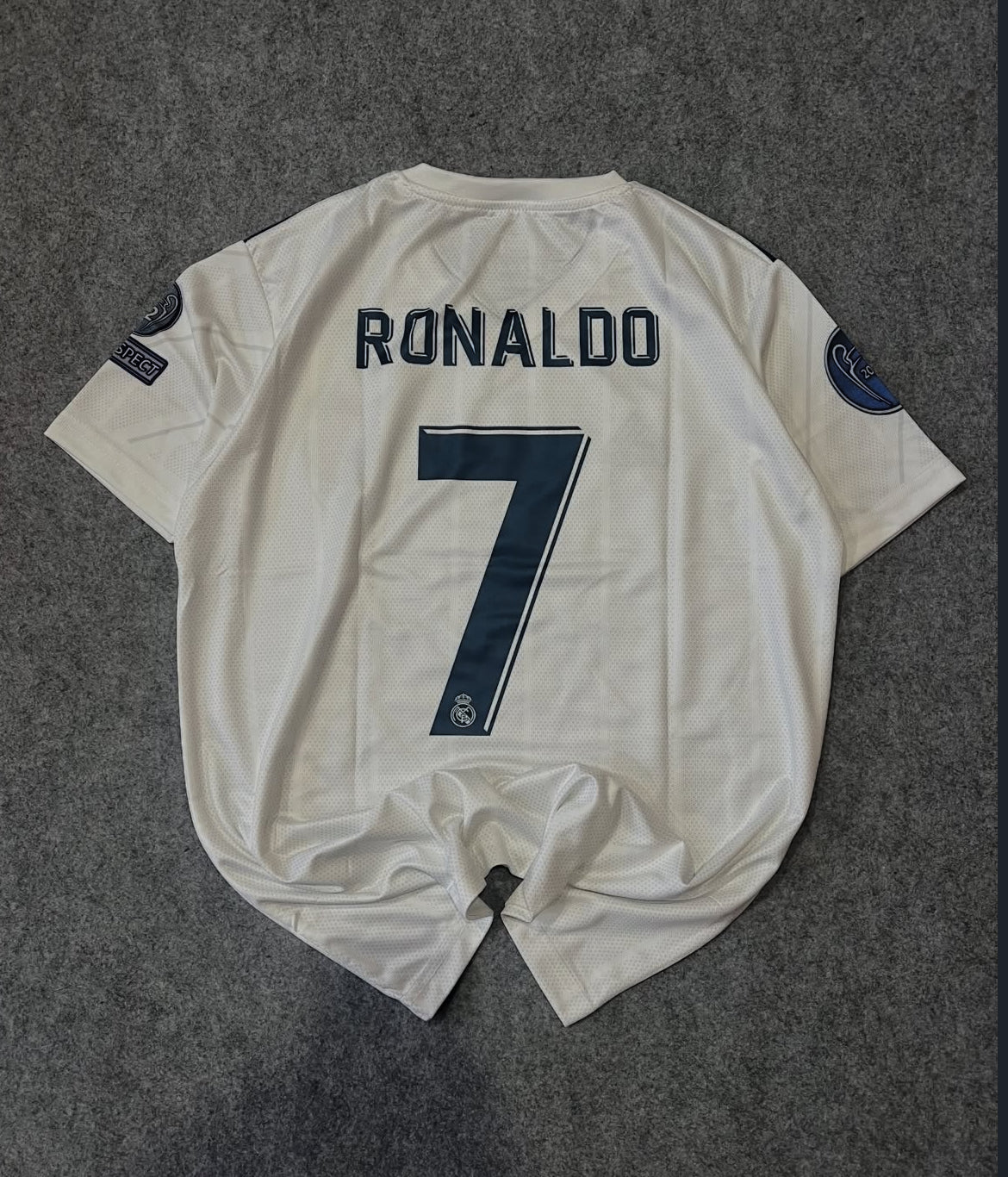 REAL MADRID RONALDO 17/18 EMBRIODERY