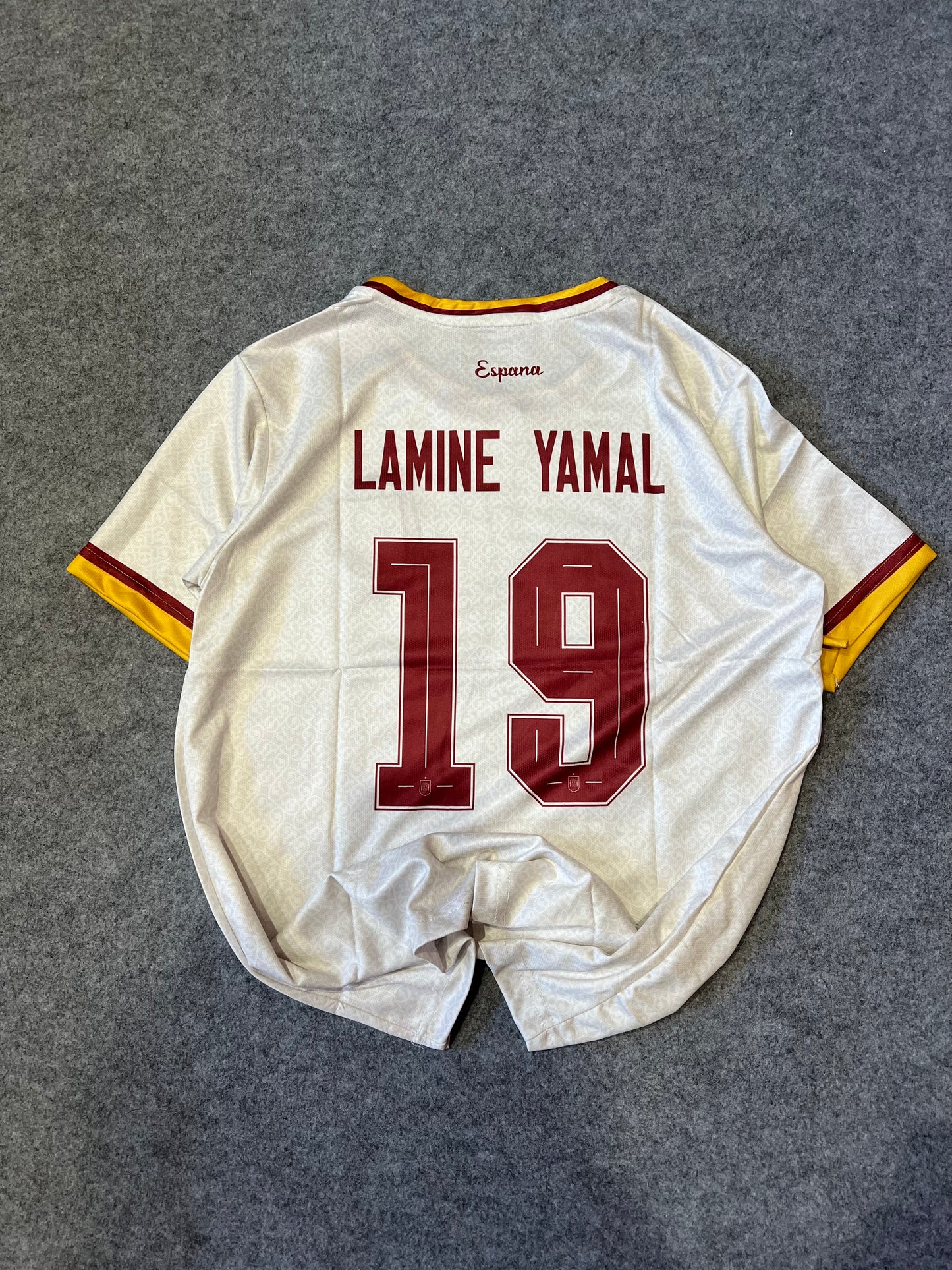 SPAIN WORLD CUP PREMIUM EMBRIODERY JERSEY