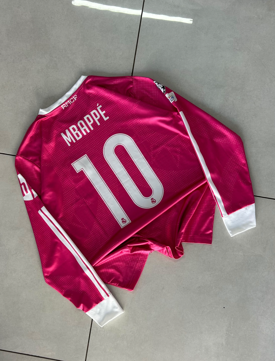 REAL MADRID MBAPPE THIRD KIT EMBRIODERY