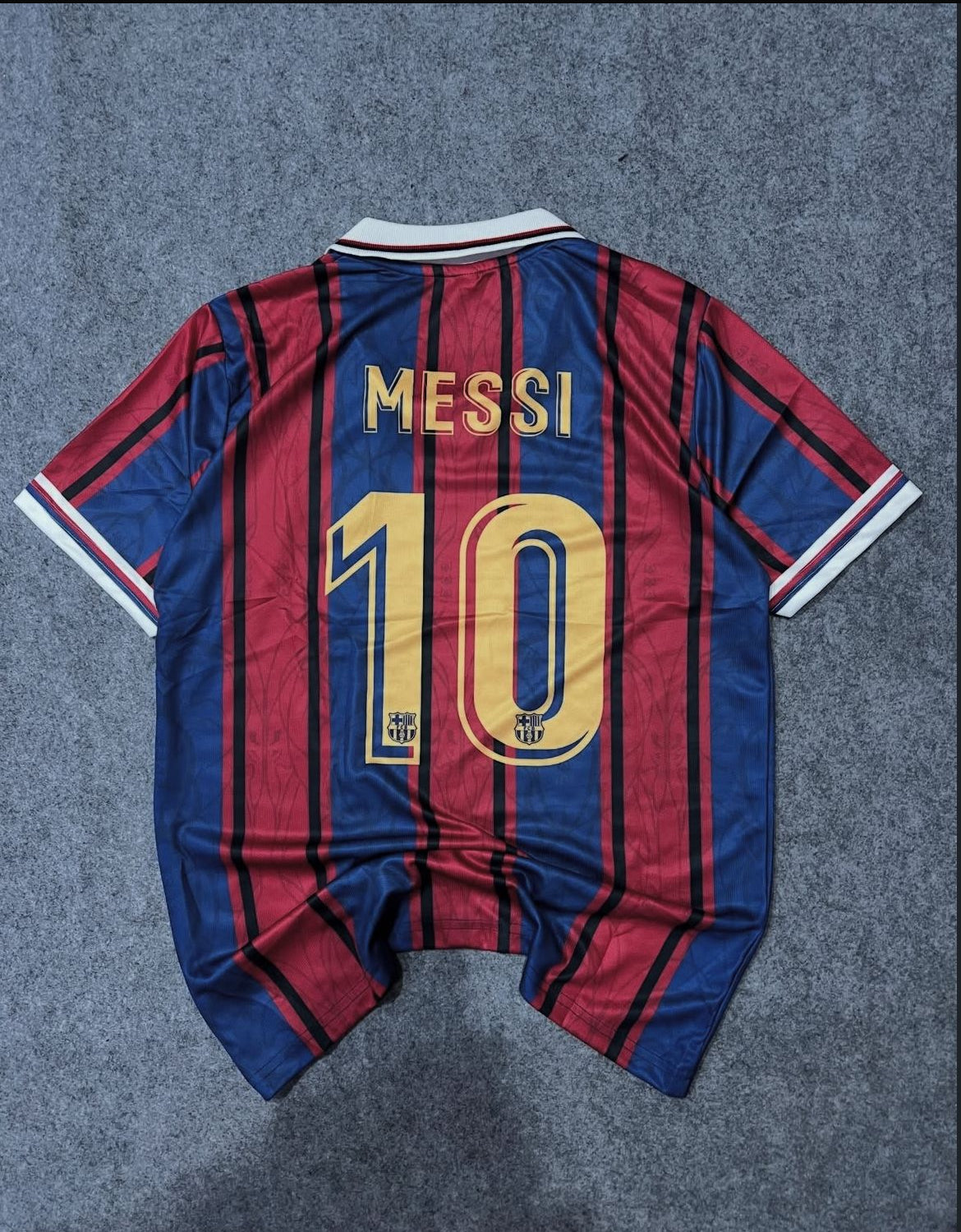 MESSI BARCA 125th ANNIVERSARY COLLAR EMBRIODERY KIT