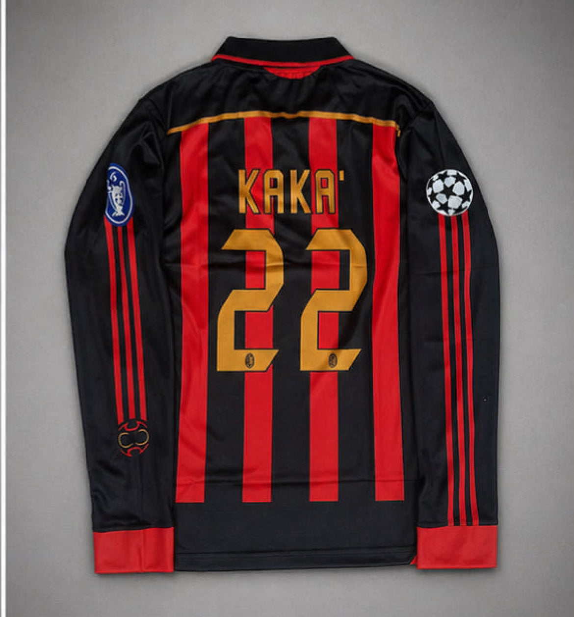 AC MILAN KAKA FULL SLEEVE EMBRIODERY