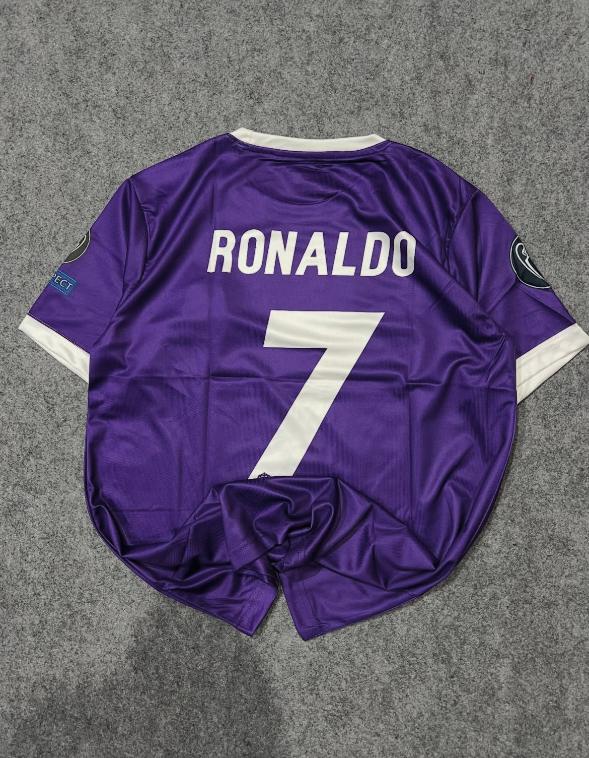 REAL MADRID RONALDO 2017 EMBRIODERY