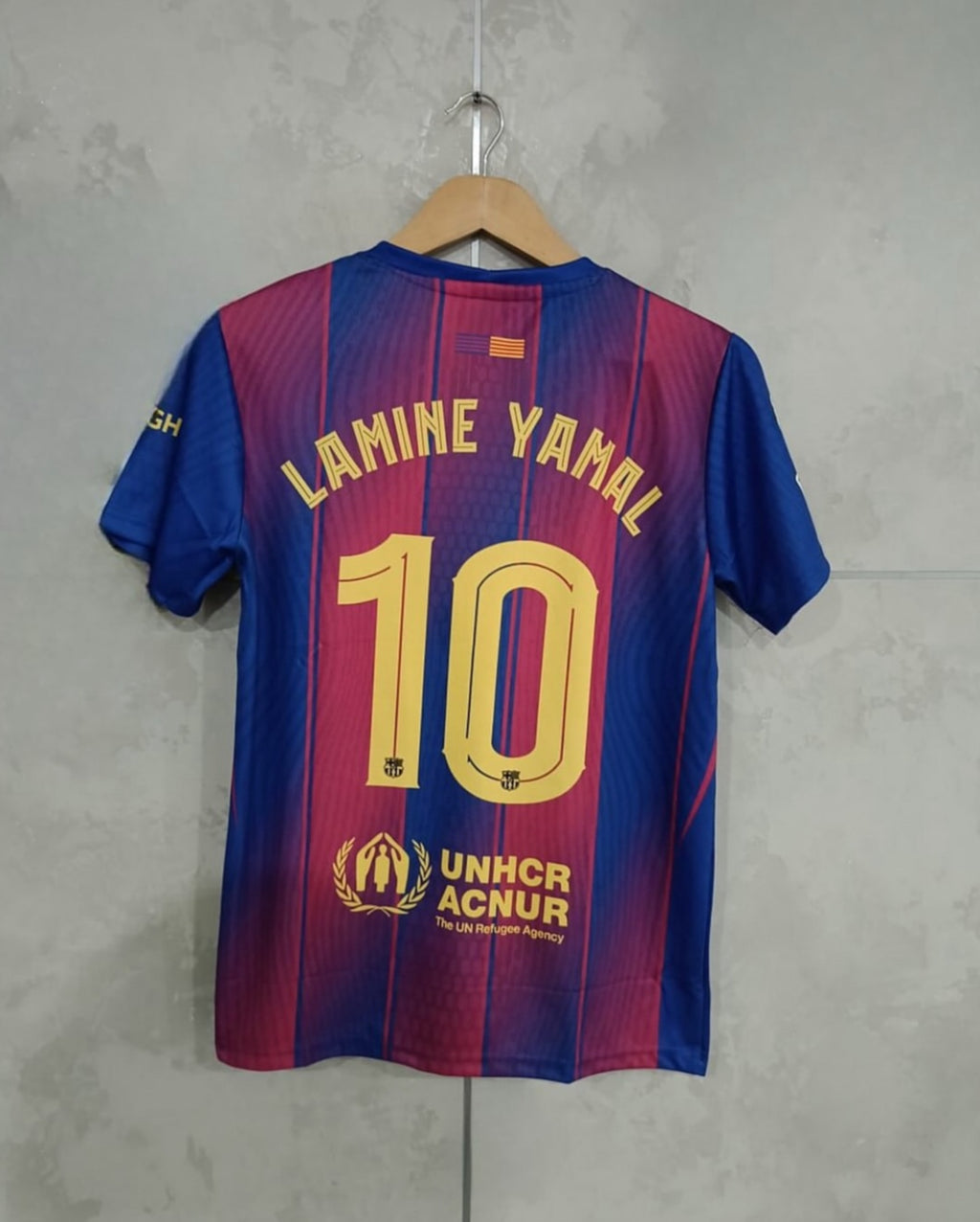 LAMINE YAMAL 25-26  PREMIUM QUALITY EMBRIODERY JERSEY