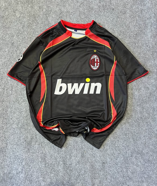 AC MALDINI AWAY JERSEY  EMBRIODERY LOGOS