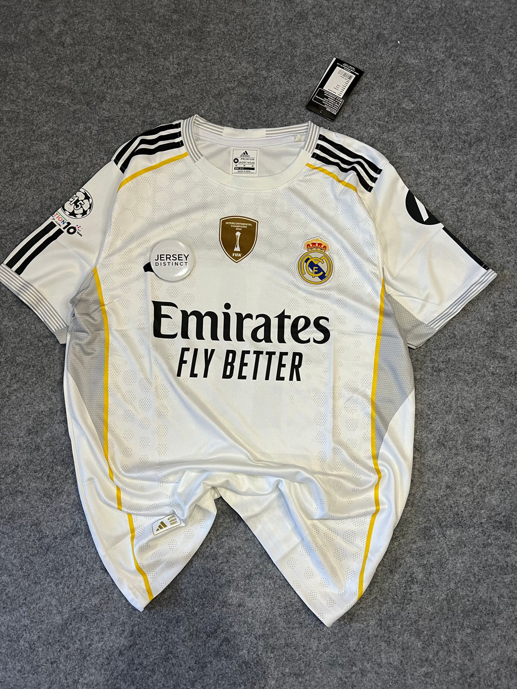MBAPPE 25-26 REAL MADRID HOME PREMIUM QUALITY JERSEY AVAILABLE