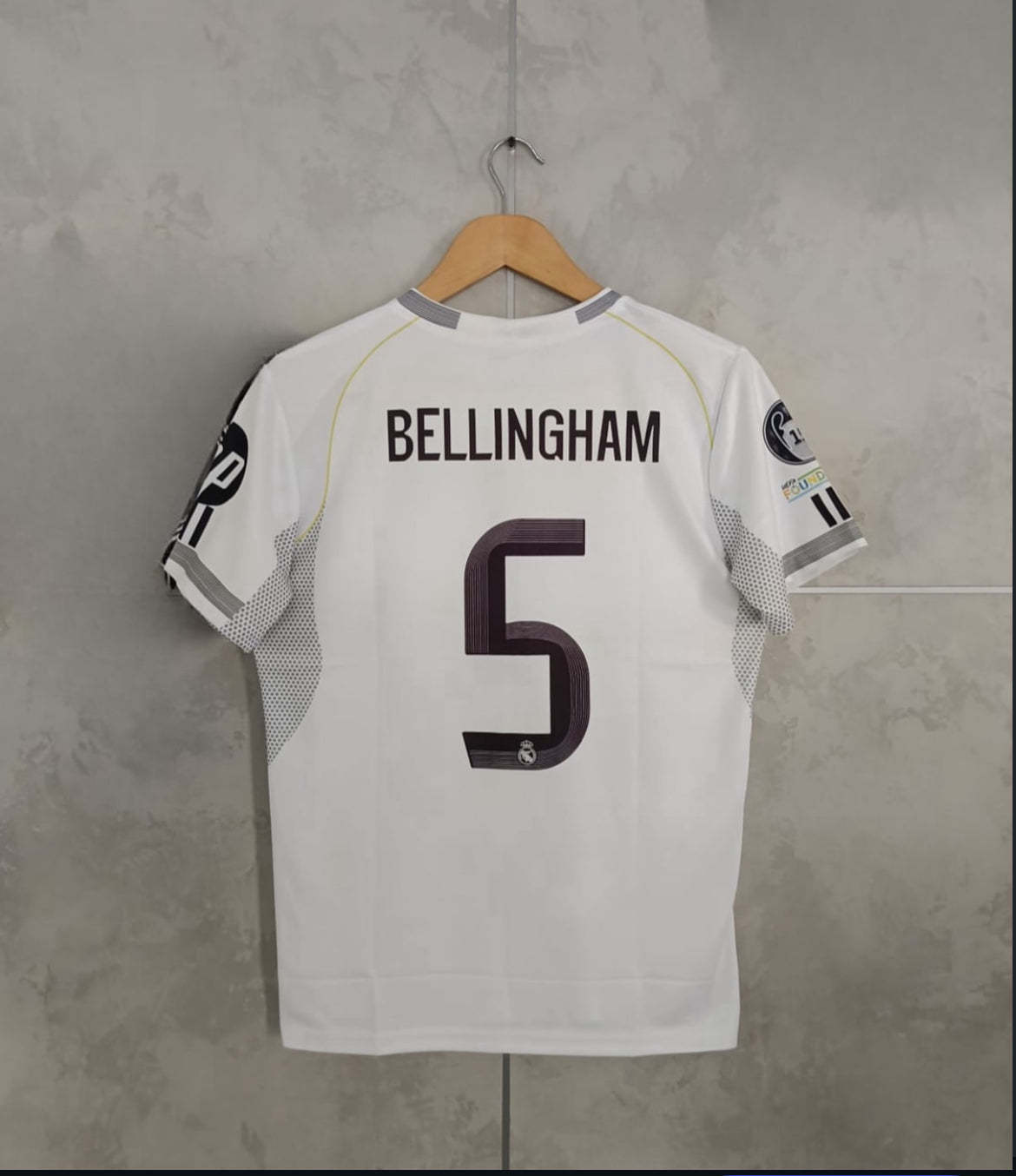BELLINGHAM 25/26 HOME PREMIUM QUALITY EMBRIODERY JERSEY