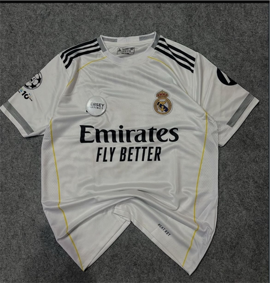 REAL MADRID HOME 25/26 EMBRIODERY