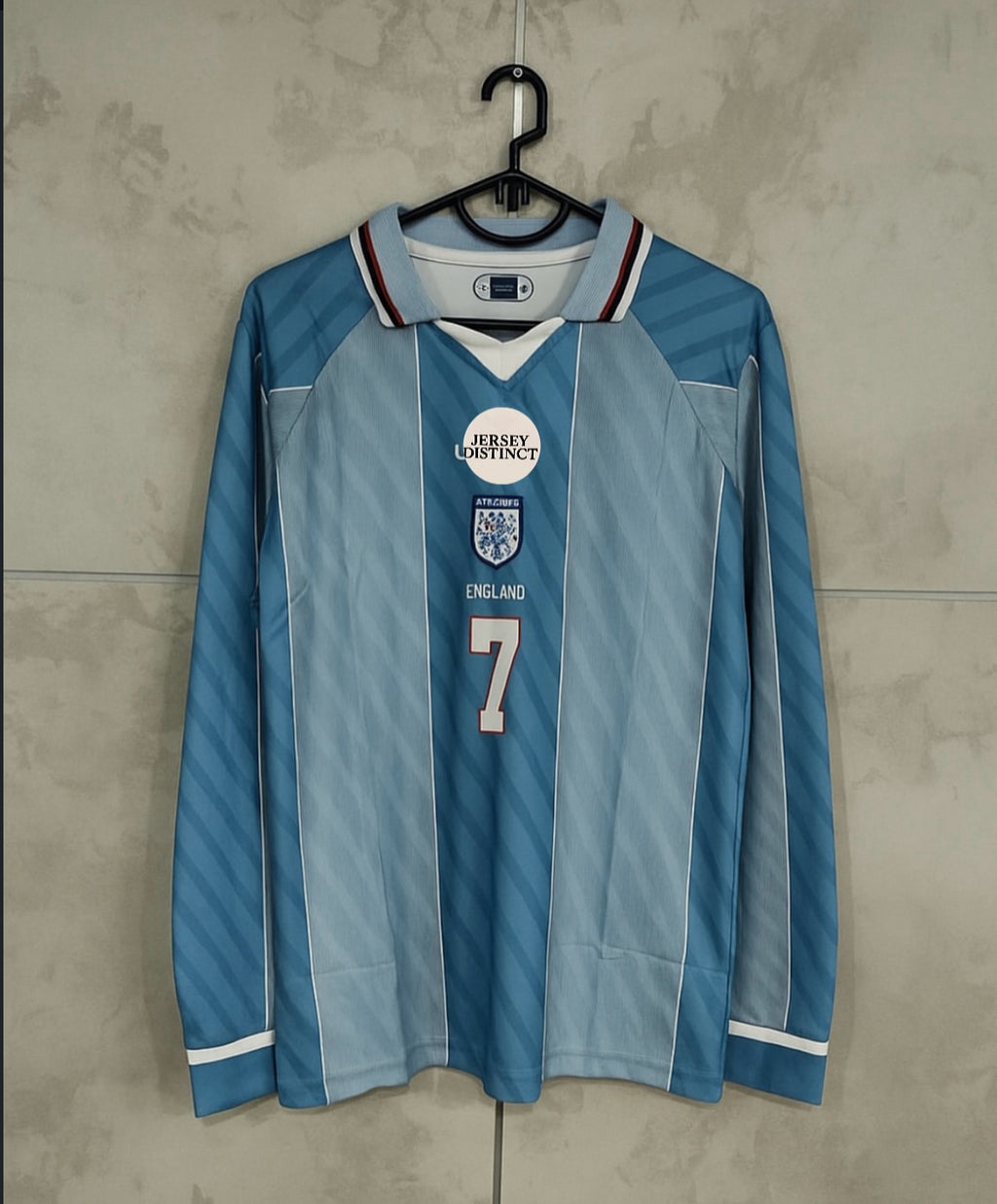 BECKHAM ENGLAND FULL SLEEVES PREMIUM QUALITY COLLAR ENBRIODERY JERSEY