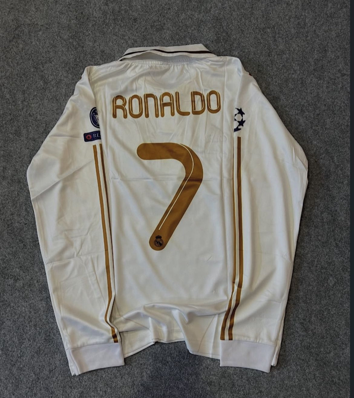 REAL MADRID HOME BWIN 2011/12 EMBRIDOERY