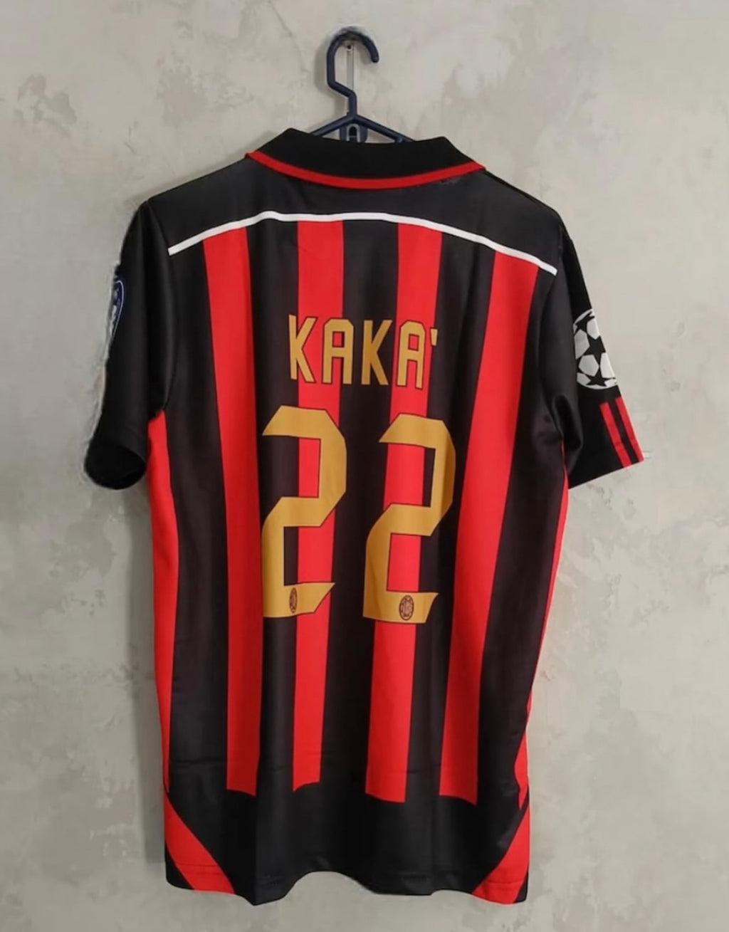 KAKA AC MILAN EMBRIODERY JERSEY