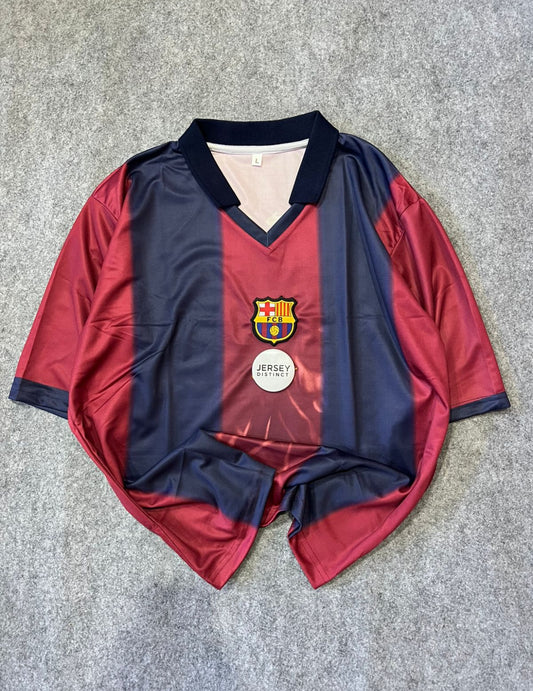 BARCA TRAVIS FIVE SLEEVE (DOWN SHOULDER) EMBRIODERY JERSEY