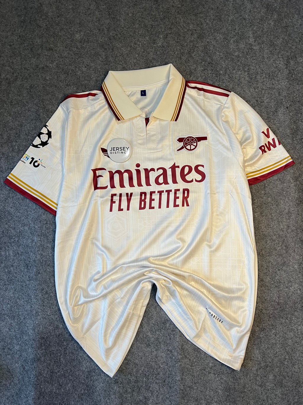 RICE HALF SLEEVES PREMIUM QUALITY EMBRIODERY JERSEY