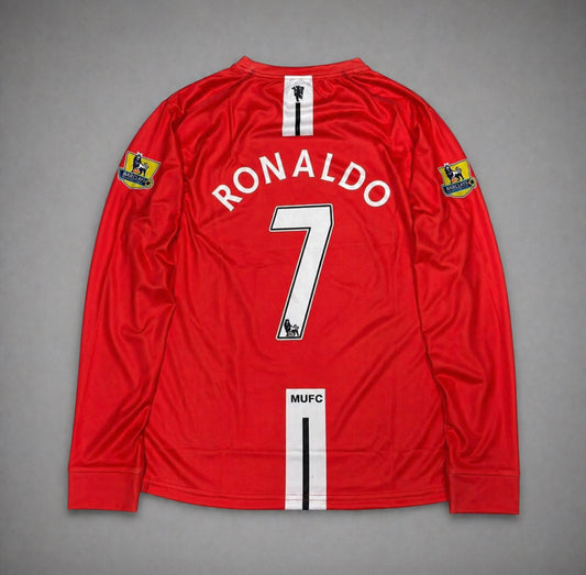 RONALDO MAN UNITED FULL SLEEVES EMBRIODERY JERSEY