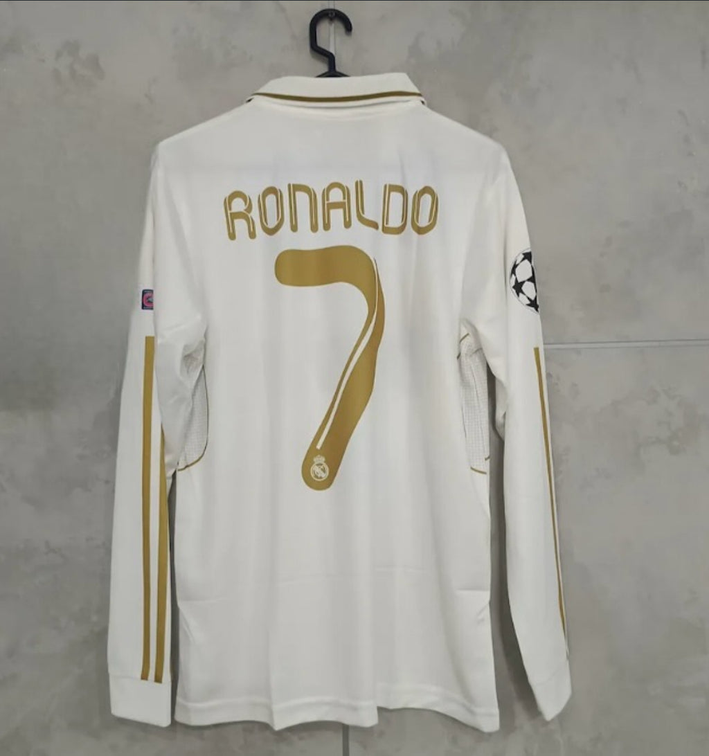 RONALDO PREMIUM QUALITY FULL SLEEVE COLLAR EMRIODERY JERSEY