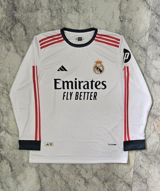 REAL MADRID MBAPPE FULL SLEEVE EMBRIODERY