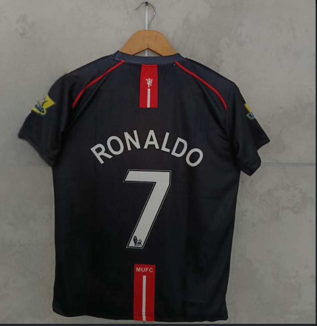 RONALDO MAN UTD HALF SLEEVE EMBRIODERY JERSEY