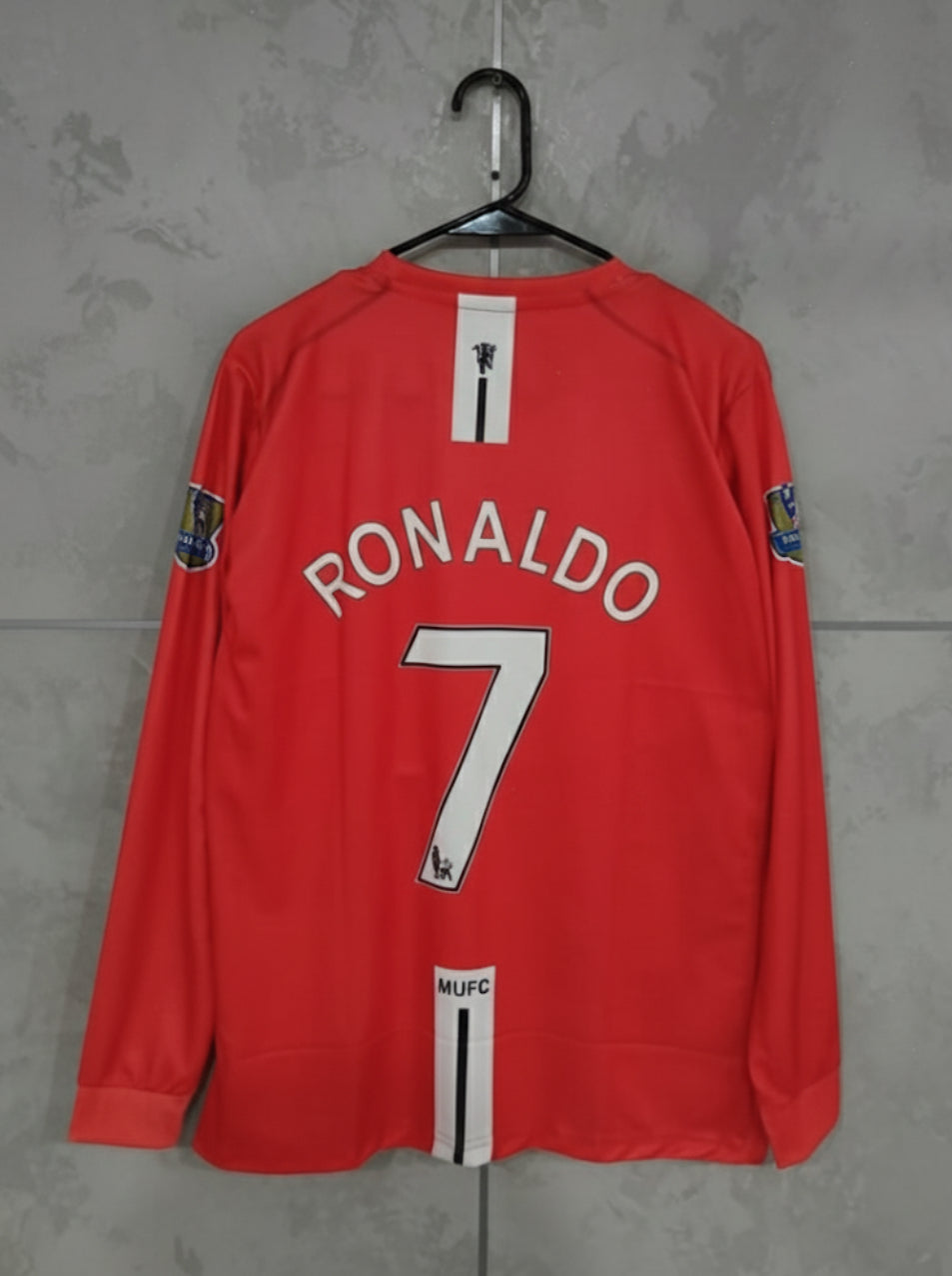 RONALDO MAN UTD FULL SLEEVE EMBRIODERY JERSEY
