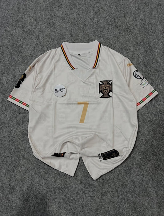 PORTUGAL RONALDO JERSEY EMBRIODERY LOGOS