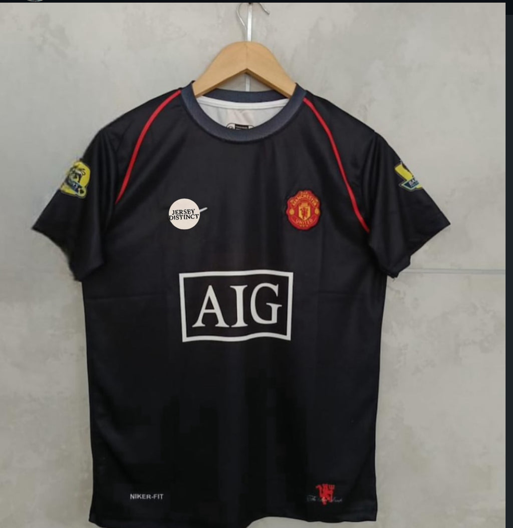 RONALDO MAN UTD HALF SLEEVE EMBRIODERY JERSEY