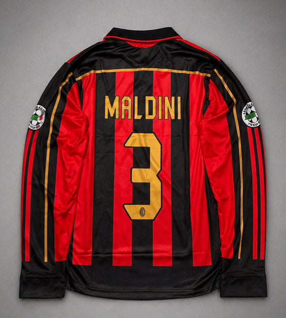 AC MALDINI FULL SLEEVE COLLAR EMBRIODERY