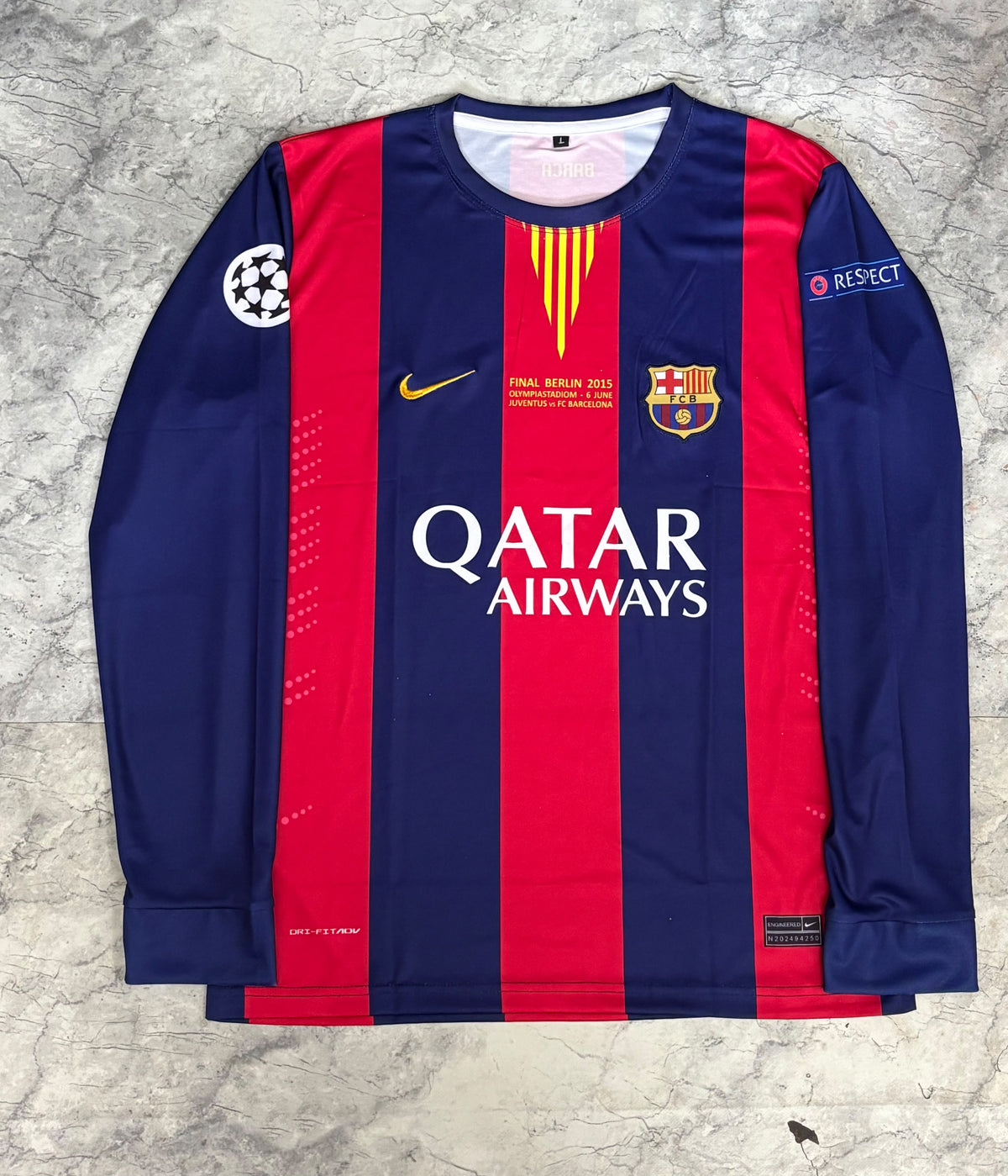 MESSI FULL SLEEVE EMBRIODERY