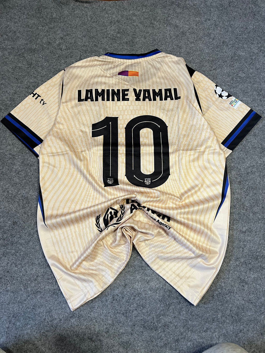 LAMINE YAMAL PREMIUM QUALITY EMBRIODERY JERSEY