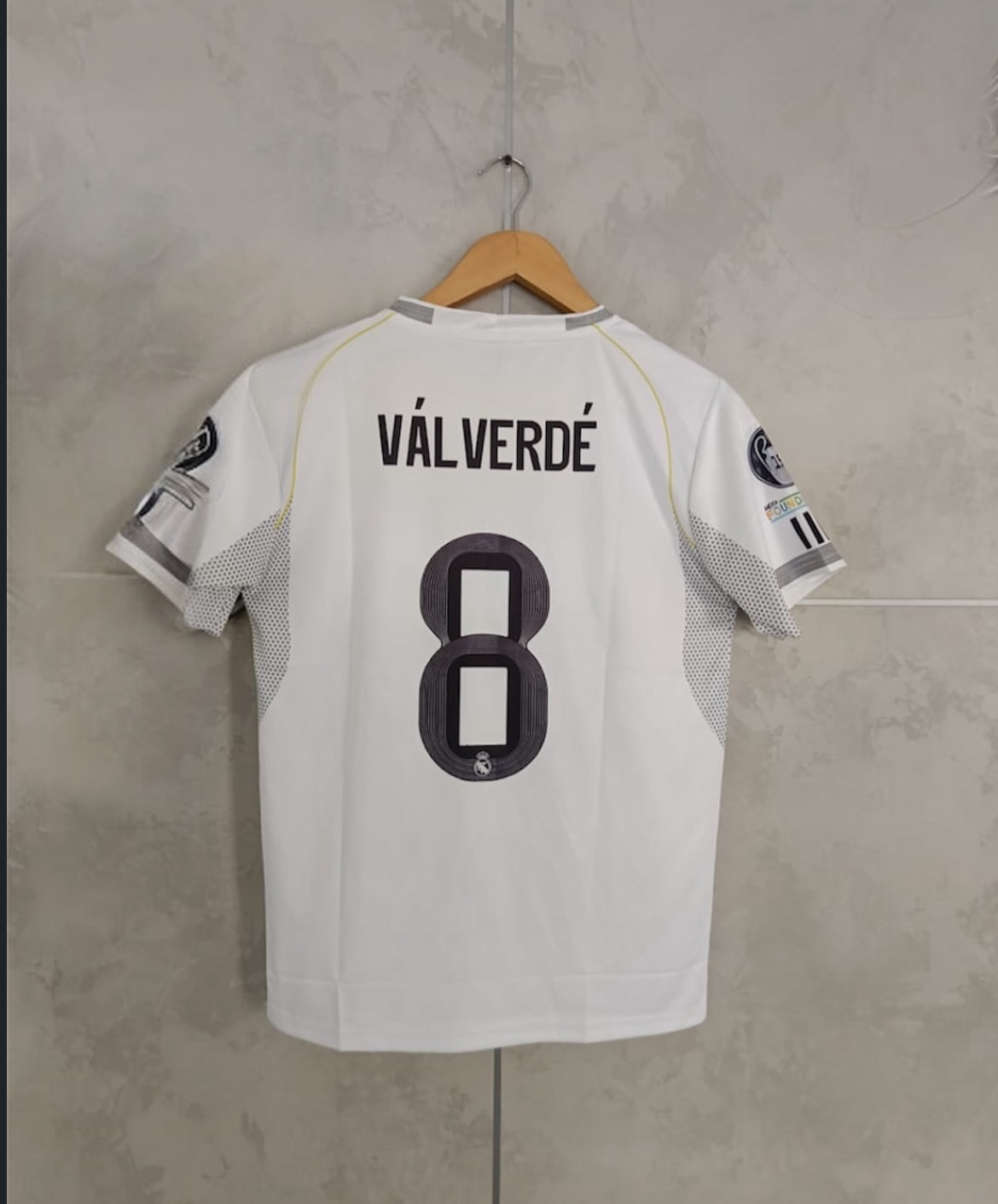 VALVERDE 25/26HOME PREMIUM QUALITY EMBRIODERY JERSEY