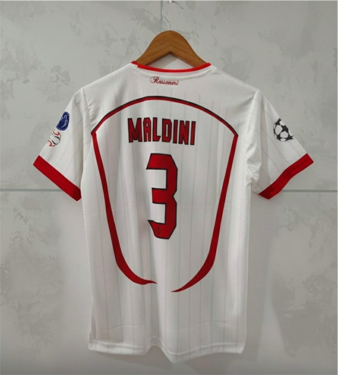 MALDINI HALF SLEEVEPREMIUM QUALITY EMBRIODERY JERSEY